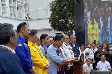 Prabowo sebut akan bertanding dengan gagasan, visi, dan program