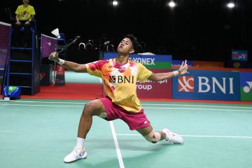 Langkah Alwi Farhan terhenti di 16 besar Indonesia Masters 2023