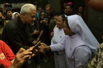 Ganjar Pranowo kunjungi Keuskupan Tanjungkarang