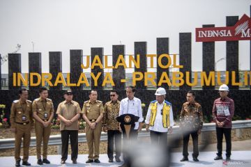 Presiden resmikan Tol simpang Indralaya-Prabumulih
