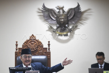 Rapat perdana dugaan pelanggaran kode etik hakim konstitusi