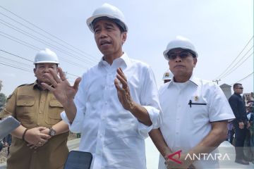 Presiden minta pengerjaan Bendungan Margatiga di Lampung selesai 2024