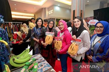 Ibu Negara terpikat dengan keripik pisang agung Lumajang