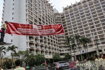 Polisi terima laporan perusakan portal Hotel Sultan