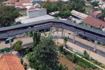 Jembatan layang Bojonggede menjelang diresmikan