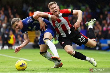 Liga Inggris : Chelsea kalah 0-2 dari Brentford di kandang