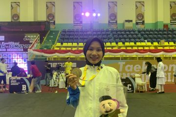 Marani Binar raih medali emas di kelas putri under 46 kilogram BK PON