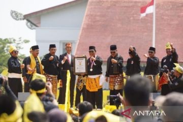 Gubernur Kalsel pimpin pemecahan rekor MURI 10.000 pesilat bergerak