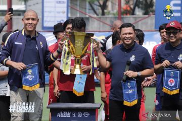 Mandiri Media Cup 2023 yang perebutkan Piala Menpora sukses digelar