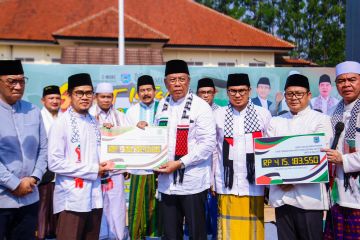 Pemkot Tangsel berhasil galang donasi ratusan juta untuk palestina