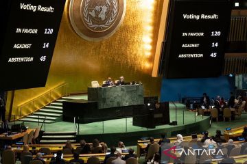 Israel tolak resolusi PBB tentang keanggotaan Palestina