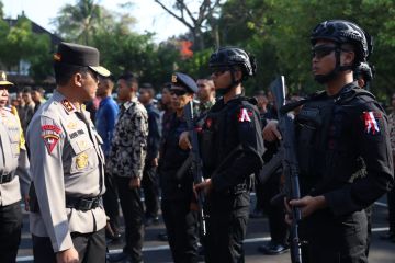 TNI-Polri siagakan personel amankan agenda Presiden Jokowi di Nusa Dua