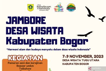 Pemkab Bogor berupaya tingkatkan kunjungan lewat Jambore Desa Wisata