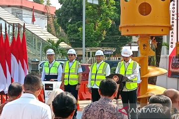 Menhub "groundbreaking" pembangunan LRT rute Velodrome-Manggarai