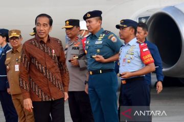 Presiden lanjutkan kunjungan kerja ke Kalimantan Timur