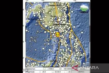 Gempa dangkal guncang sejumlah wilayah di Indonesia