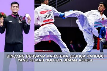 Bincang bersama karateka Joshua Kandou yang gemar nonton drama Korea
