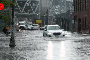 Banjir besar, Kota New York ditetapkan dalam keadaan darurat
