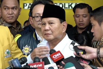 Belum deklarasikan bacawapres, Prabowo sebut daftar ke KPU pekan depan