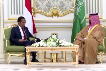 Berkunjung ke Riyadh, Presiden Jokowi kantongi tambahan kuota haji