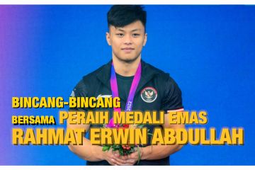 Bincang-bincang bersama peraih medali emas Rahmat Erwin Abdullah