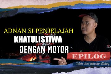 Adnan Si Penjelajah Khatulistiwa dengan motor (1)