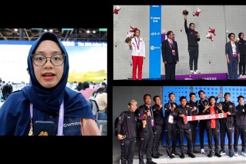 Jelang penutupan Asian Games 2022, Indonesia peringkat ke-13