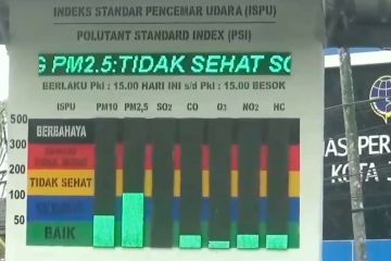 Kualitas udara buruk, sekolah di Jambi diliburkan