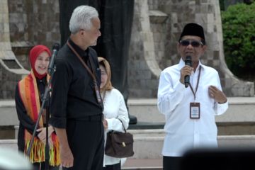 Mahfud singgung kemeja putih, Ganjar siap perjuangkan kesejahteraan