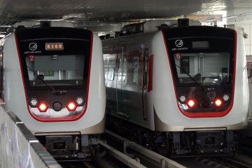 Menhub resmikan pembangunan LRT Jakarta jalur Velodrome-Manggarai