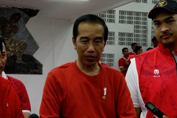 Presiden Jokowi doakan Luhut segera pulih
