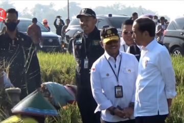 Respons Jokowi soal hilangnya Syahrul Yasin Limpo: Ya ditunggu nanti