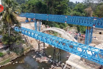 Capai 65 persen, Jembatan Otista rampung November 2023