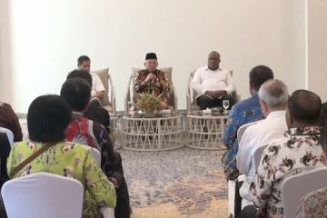 Ma'ruf Amin minta aspirasi pendeta untuk percepatan pembangunan Papua