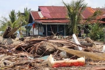 Satu desa di pesisir pantai Kubu Raya terancam hilang dari peradaban