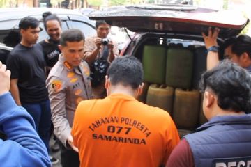 Polisi ringkus penimbun ratusan liter BBM subsidi di Samarinda