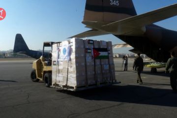 Yordania kirim bantuan kemanusiaan ke Gaza
