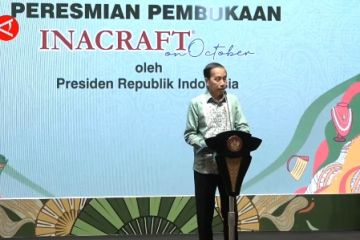 Presiden Jokowi apresiasi Inacraft 2023 yang libatkan generasi muda