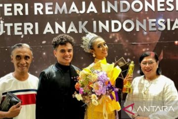 Tania Lailossa jadi Runner up di ajang putri remaja Indonesia 2023