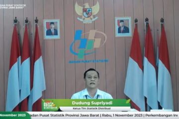 BPS catat Inflasi tahunan Jabar pada Oktober 2023 sebesar 2,58 persen