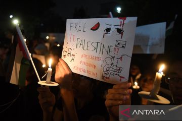 Aksi solidaritas untuk pembebasan Palestina