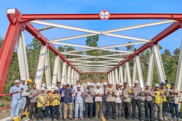 Jalur Lumajang-Malang normal kembali setelah jembatan Glidik rampung