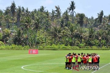 Latihan Timnas Kanada U-17 di Bali