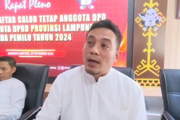 KPU Lampung: SK pemberhentian ditunggu satu bulan usai penetapan DCT