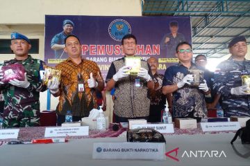 BNNP Sumut musnahkan 7 kilogram sabu-sabu