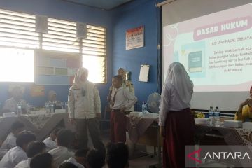 Siswa SDN Kebon Bawang 09 Petang Jakut deklarasikan anti perundungan