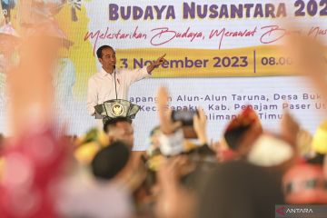 Presiden Jokowi hadiri Festival Harmoni Budaya Nusantara