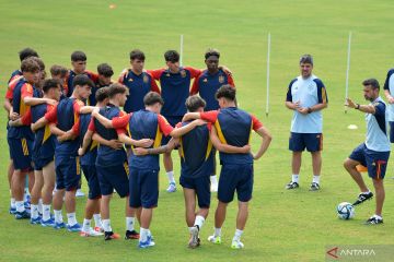 Persiapan Timnas Spanyol U-17 di Bali