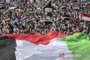 Menlu: Indonesia tegaskan kembali dukungan pada Palestina