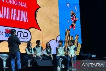 Pemain serial "Dua Wajah Arjuna" ramaikan gelaran Comic Con 2023